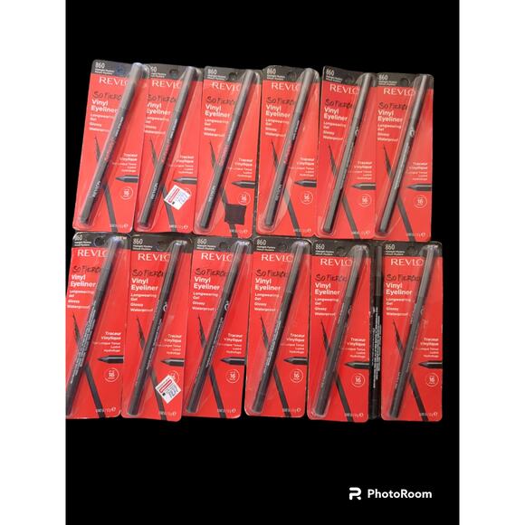 13 #860 Revlon waterproof midnight mystery black so fierce vinyl eyeliner #247